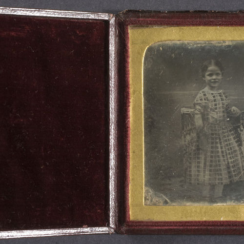 image for: Anònim - Retrat de nena - 1839-1860