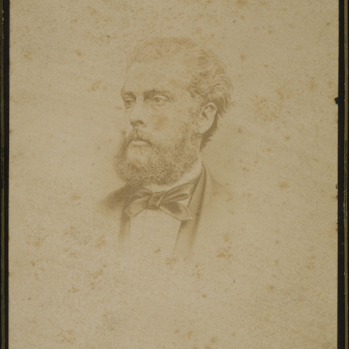image for: Pedro Martínez de Hebert - Retrat de Víctor Balaguer - Cap a 1890