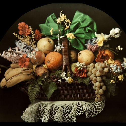 image for: Francesc Carrera Bou - Natura morta amb fruita i flors - Cap a 1922-1926