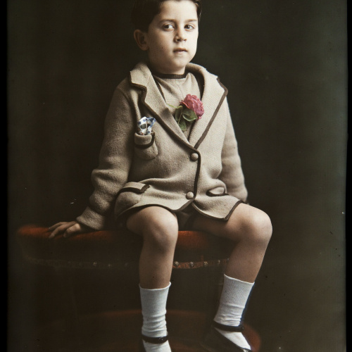 image for: Francesc Carrera Bou - Retrat de Joaquim Carrera Faura, nét de l&#039;artista - Cap a 1924