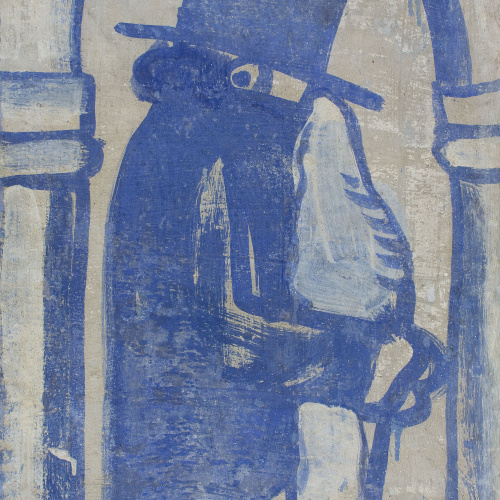 image for: Xavier Nogués - Fragment de la decoració mural del celler de les Galeries Laietanes - 1915