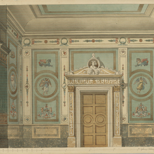 image for: Lluís Rigalt - Teatre de Gràcia (escenografia) - Barcelona, 1850