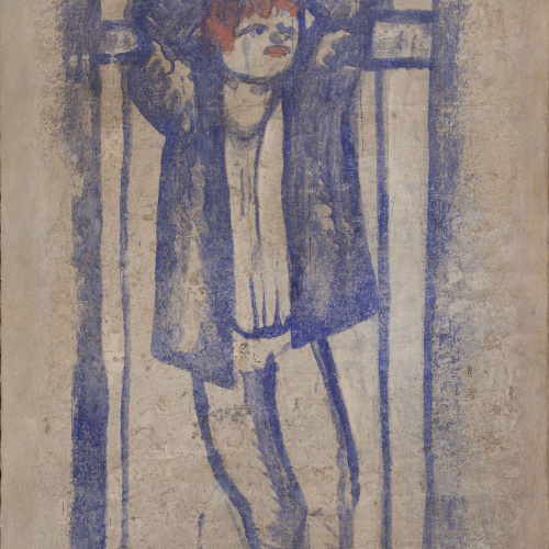 image for: Xavier Nogués - Fragment de la decoració mural del celler de les Galeries Laietanes - 1915