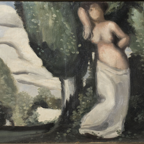 image for: Joan González Pellicer - Nu amb núvols - Cap a 1904-1906
