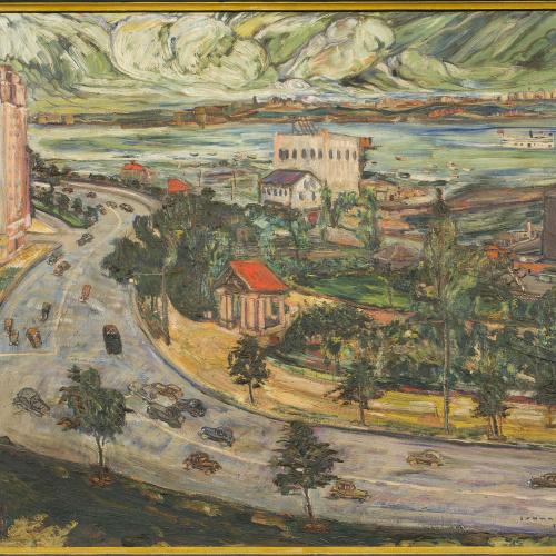 image for: Ismael Smith - Riverside Drive 96 Street (Nova York) - Nova York, 1933