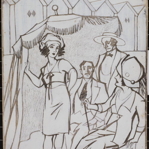 image for: Juan Gris - Plan de campanya - 1911