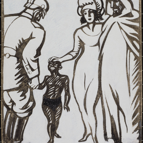 image for: Juan Gris - La solució del plet - 1911