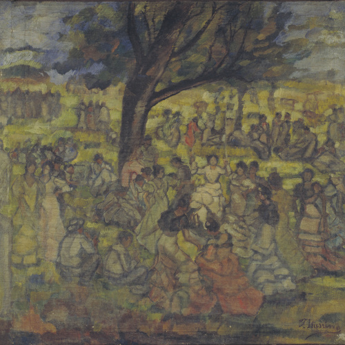 image for: Francisco Iturrino - Dia de camp - Cap a 1905-1911