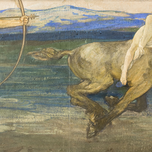 image for: Gerald Edward Moira - Hèracles i Deianira - 1893