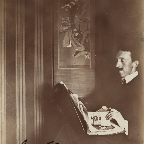 image for: Anònim - Retrat de Léon Víctor Solon - Cap a 1905