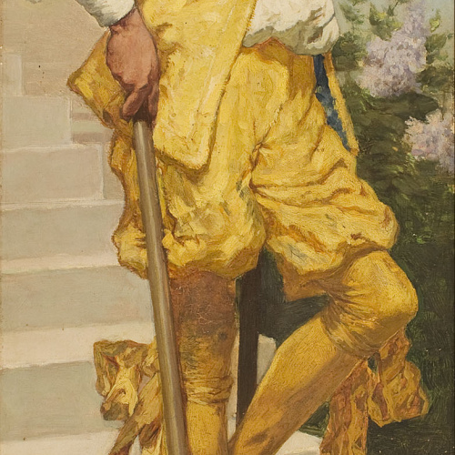 image for: Jan van Beers - La dona de les xanques - 1878
