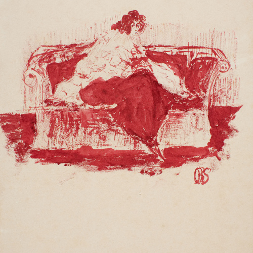 image for: Eugeni d&#039;Ors - Retrat de Charlotte Rower - 1902