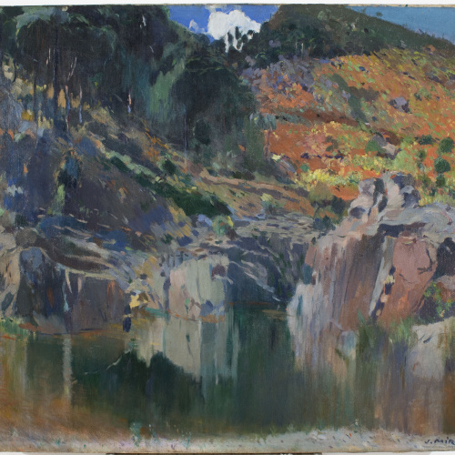 image for: Joaquim Mir - El gorg de la Trona (Siurana, el Priorat) - Cap a 1907-1914