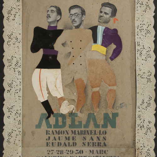 image for: Salvador Ortiga - 3 escultors que presenta ADLAN - 1935
