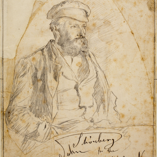 image for: Josep Lluís Pellicer - Retrat del corresponsal John Schönberg - 1877
