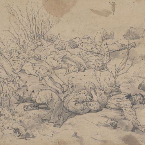 image for: Josep Lluís Pellicer - Los horrores de la guerra - 1876