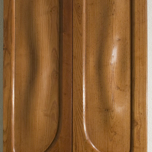 image for: Antoni Gaudí - Dos batents de porta de balcó incompleta - 1906