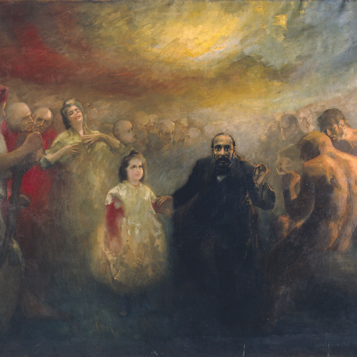 image for: Aleix Clapés - Al·legoria del doctor Robert - Cap a 1890-1902