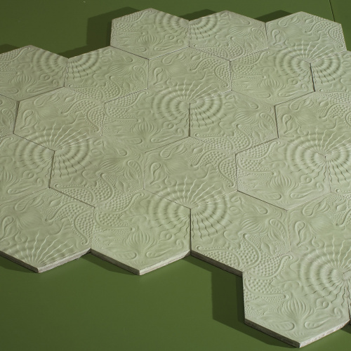 image for: Antoni Gaudí - Paviment per a la casa Milà: pop, cargol i estrella de mar - Cap a 1904-1906