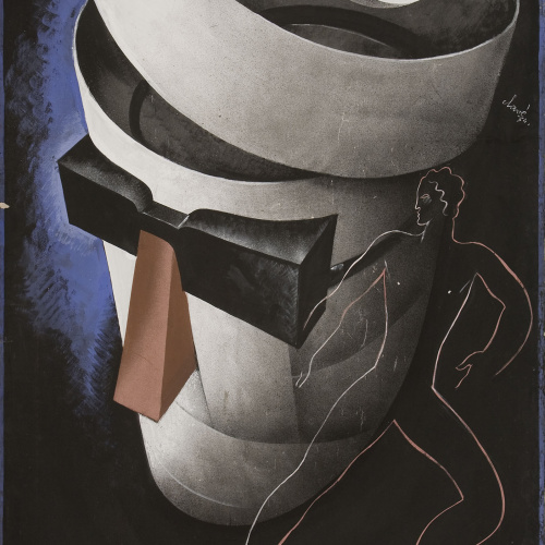 image for: Antoni Clavé - El hombre invisible - 1934