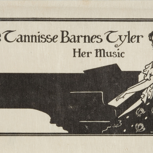 image for: William Edgar Fisher - Ex-libris Tannisse Barnes Tyler - 1904
