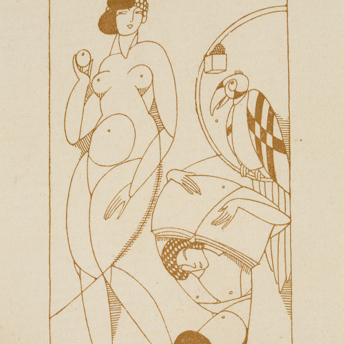 image for: Joan Vila Pujol (Joan d&#039;Ivori) - Ex-libris Josep de Togores - 1915