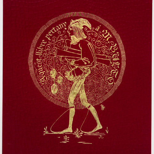 image for: Josep Maria Sert - Aquest llibre pertany á M. Bultó - Cap a 1892