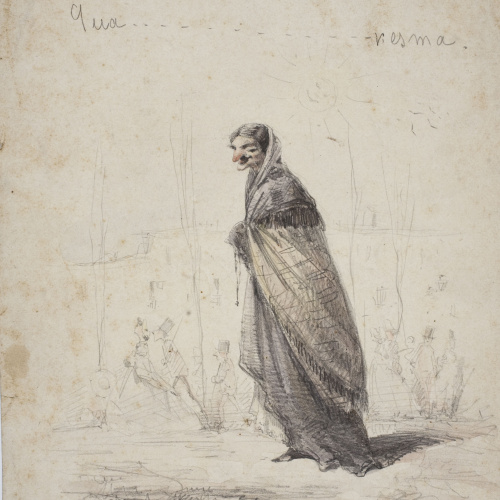 image for: Modest Urgell - La Quaresma - Cap a 1861