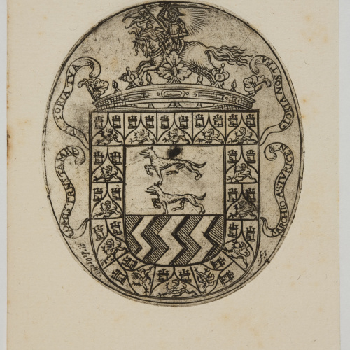 image for: Alfonso de Orozco - Ex-libris del marquès d&#039;Astorga - Últim quart del segle XVII