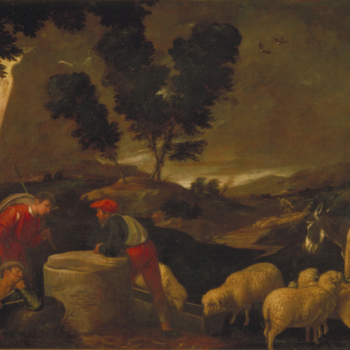 image for: Pedro Orrente - El pou de Jacob - Cap a 1639