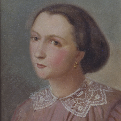 image for: Marià Fortuny - Retrat de Flora Esteve i Nadal - Barcelona, 1856