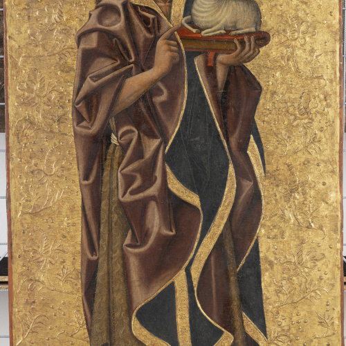 Juan de la Abadía (el Vell) - Sant Joan Baptista - Últim quart del segle XV image for: Juan de la Abadía (el Vell) - Sant Joan Baptista - Últim quart del segle XV