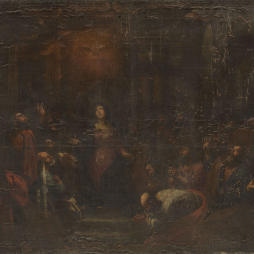image for: Antoni Viladomat - Pentecosta - Cap a 1749