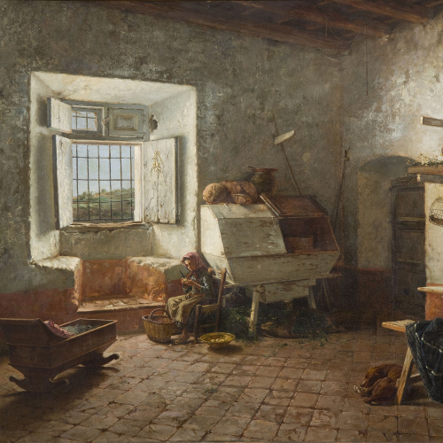image for: Tomàs Moragas - Els guardians de casa - 1890
