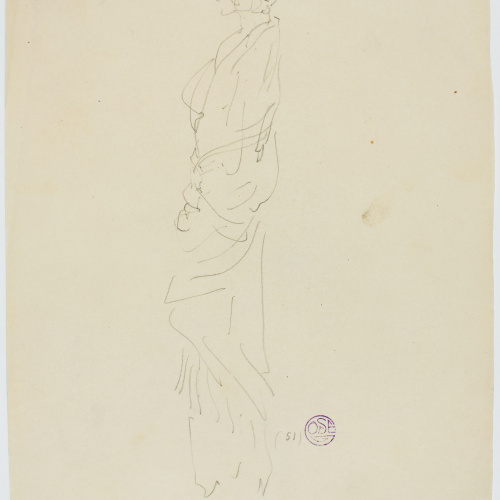 image for: Francesc Xavier Gosé - Dama de perfil - Cap a 1909-1912