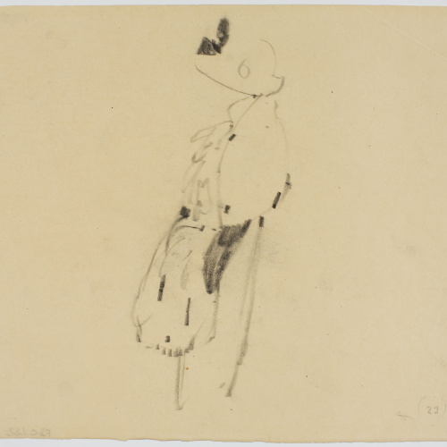 image for: Francesc Xavier Gosé - Dama de perfil - Cap a 1910