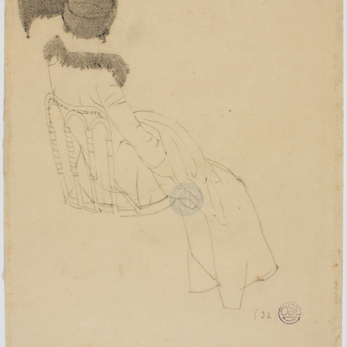 image for: Francesc Xavier Gosé - Dama asseguda - Cap a 1910-1913