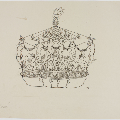 image for: Francesc Xavier Gosé - Carnaval de Niça. Char du harem - Cap a 1904