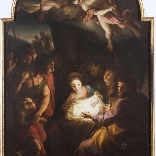 image for: Carlo Giuseppe Ratti - Adoració dels pastors - 1773