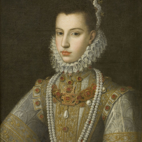 image for: Jan Kraeck - Retrat de la infanta Caterina Miquela - Entre 1582-1584