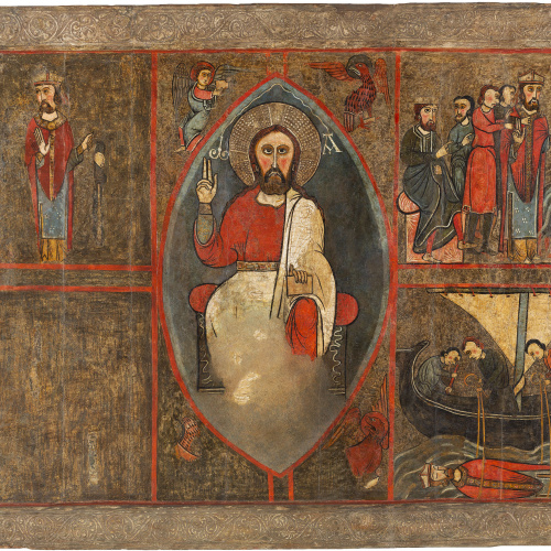 image for: Anònim - Frontal d&#039;altar de Sant Climent d&#039;Estet - Segle XIII