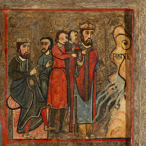 image for: Anònim - Frontal d&#039;altar de Sant Climent d&#039;Estet - Segle XIII [2]
