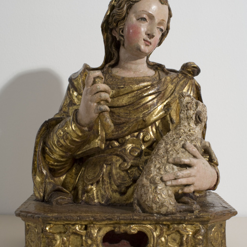 image for: Mestre de Capillas - Bust reliquiari de santa Agnès - Entre 1560-1580