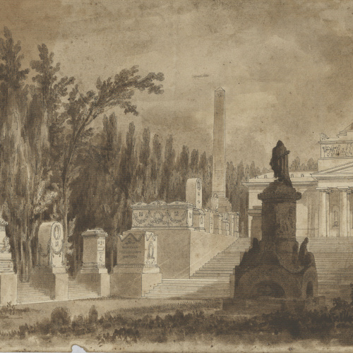image for: Lluís Rigalt - Perspectiva monumental (escenografia) - Cap a 1840-1850