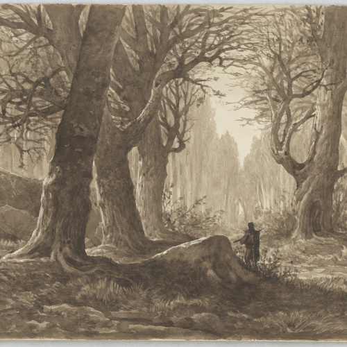 image for: Lluís Rigalt - Bosc - 1889