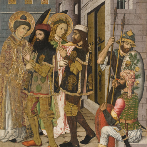 image for: Mestre de l’Alliberament de Galceran - Alliberament de Galceran de Pinós - Cap a 1495-1500