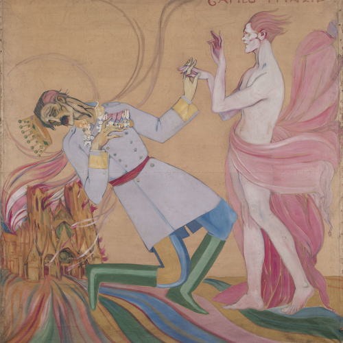 image for: Ismael Smith - Gavrilo Prinzip (Al·legoria de la Primera Guerra Mundial) - Cap a 1914