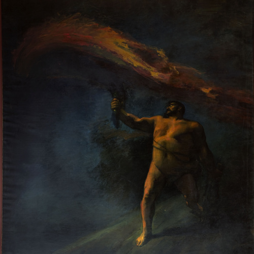 image for: Aleix Clapés - Hèrcules buscant les Hespèrides - Cap a 1890