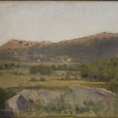 Joan Llimona - Camps de pastura - Mollet, 1912 image for: Joan Llimona - Camps de pastura - Mollet, 1912