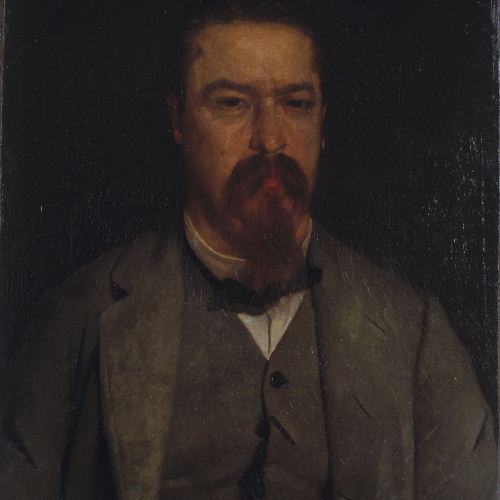 image for: Marià Fortuny - Retrat masculí - Cap a 1855-1865